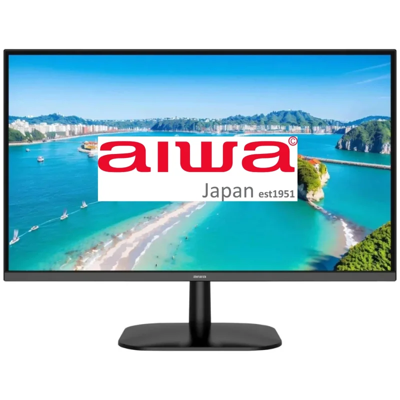 Монитори 27” FHD 120Hz IPS офис монитор AIWA MF2757-B Черен