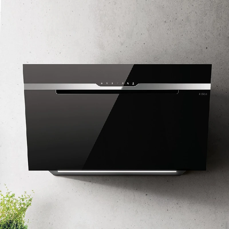 Аспиратори за стенен монтаж Аспиратор Elica Majestic Sense BL 90 - Разпродажба