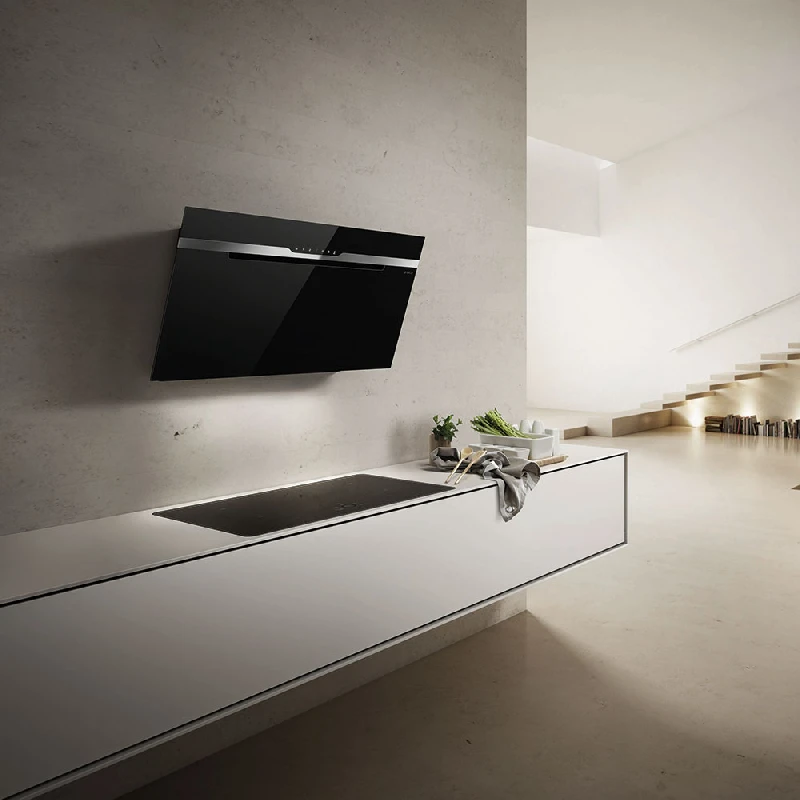 Аспиратори за стенен монтаж Аспиратор Elica Majestic Sense BL 90 - Разпродажба