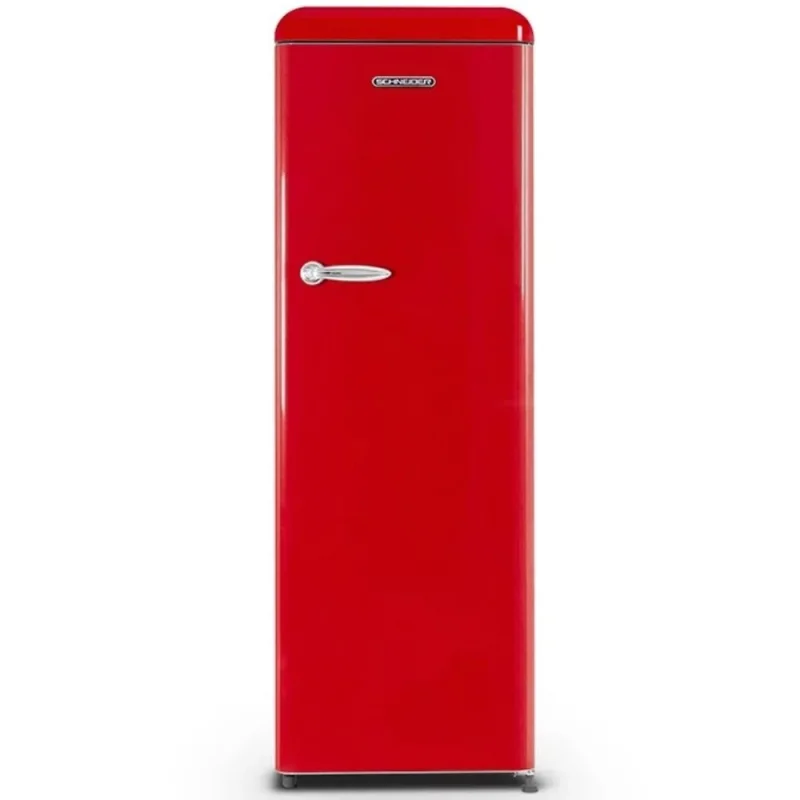Хладилници с една врата Хладилник Schneider SCCL329V-RE Червен