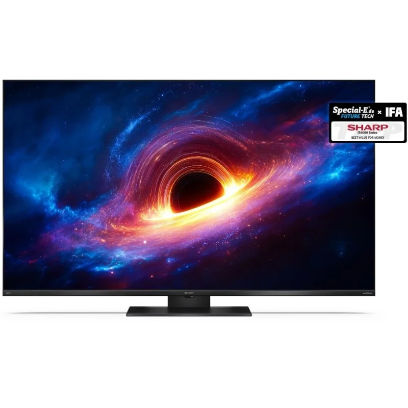 Телевизори 55” 4K Ultra HD 144Hz QLED MiniLED Google телевизор Sharp LC-55JT8265E