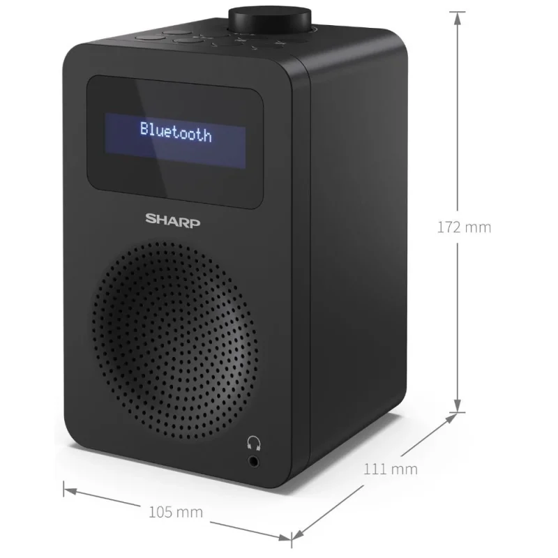 Аудио техника Цифрово радио Sharp DR-430(BK)
