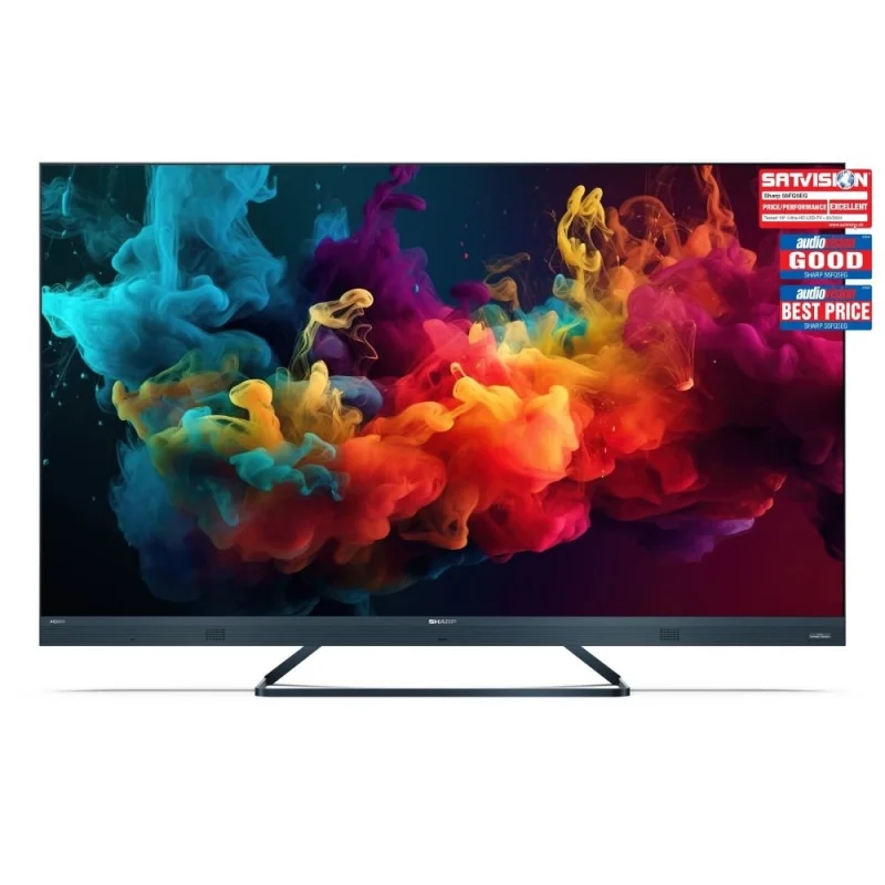 Телевизори 50” 4K Ultra HD 144Hz QLED Google телевизор Sharp LC-50FQ5E