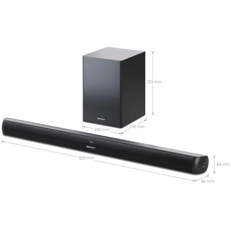 Аудио техника Музикална система саундбар Sharp HT-SBW202