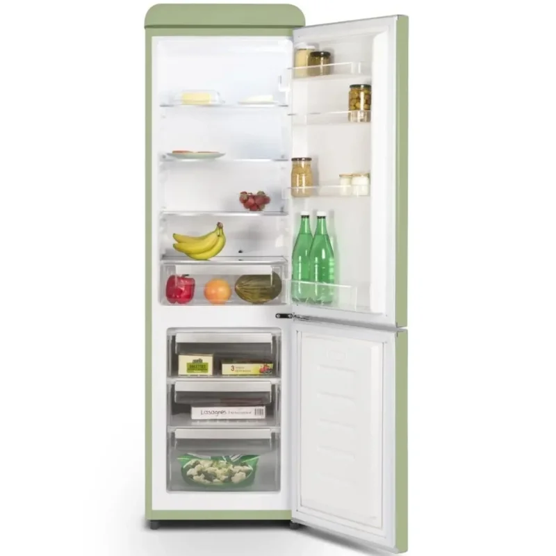 Хладилници с две врати Хладилник Schneider SCB300VVAE Зелен