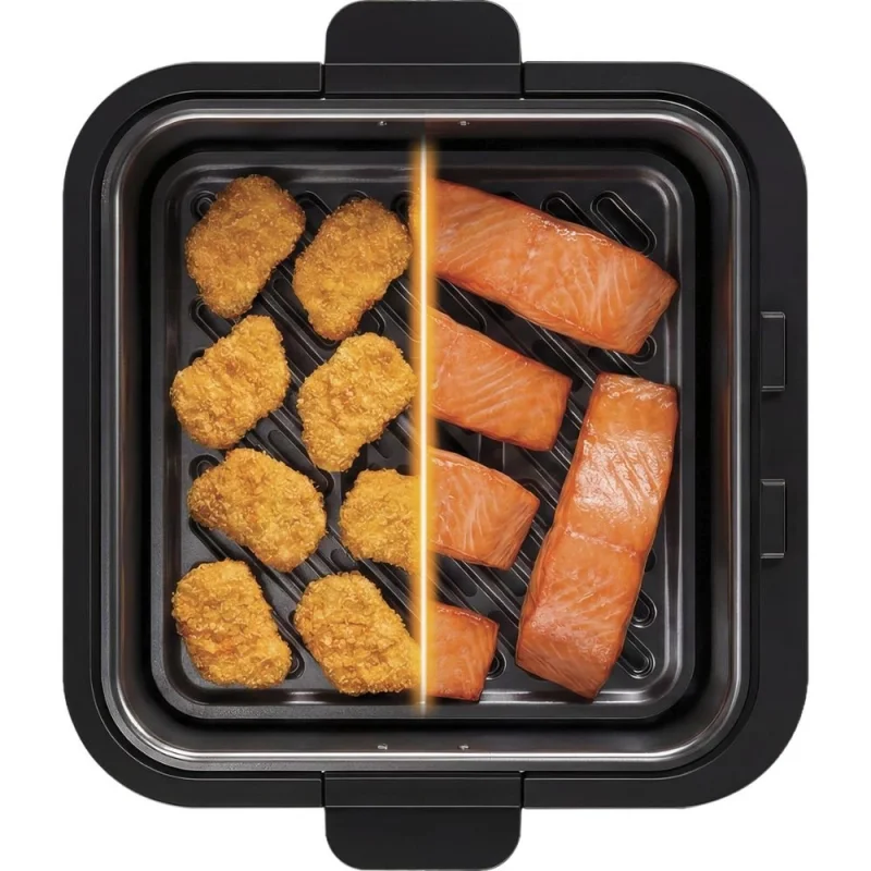 Уреди за здравословно готвене Фритюрник Air Fryer Smeg AFC01BLMAU Черен мат