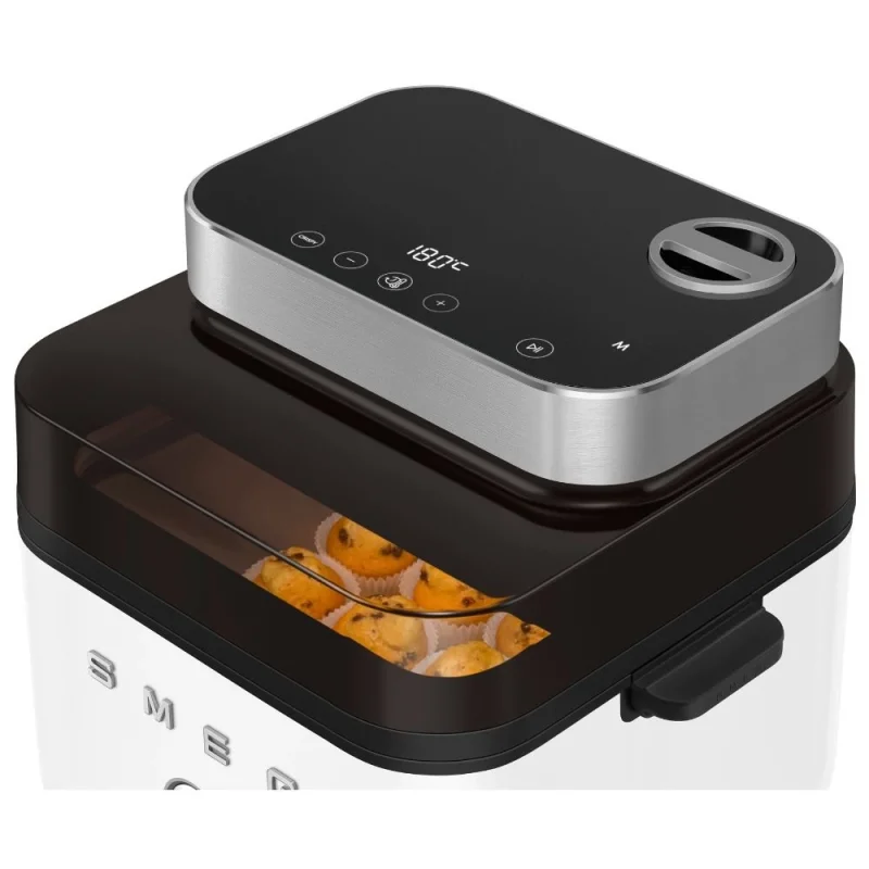 Уреди за здравословно готвене Фритюрник Air Fryer Smeg AFC01WHMAU Бял мат
