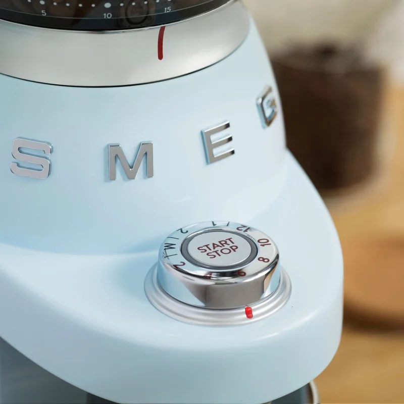 Кафемашини и кафеавтомати Кафемелачка Smeg CGF01PBEU Пастелно синя