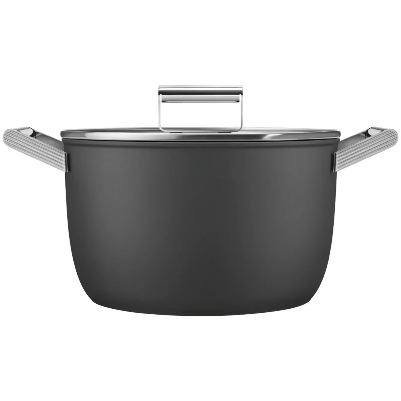 Тенджери и тигани Тенджера Smeg CKFC2611BLM Черна