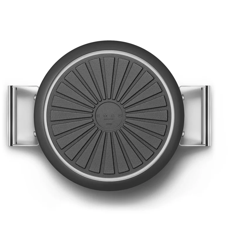 Тенджери и тигани Тенджера Smeg CKFC2611BLM Черна
