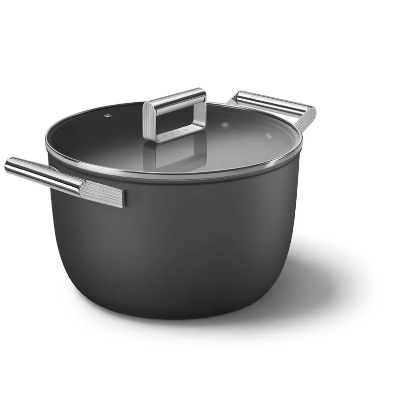 Тенджери и тигани Тенджера Smeg CKFC2611BLM Черна