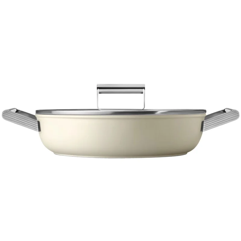 Тенджери и тигани Касерола Smeg CKFD2811CRM Крем