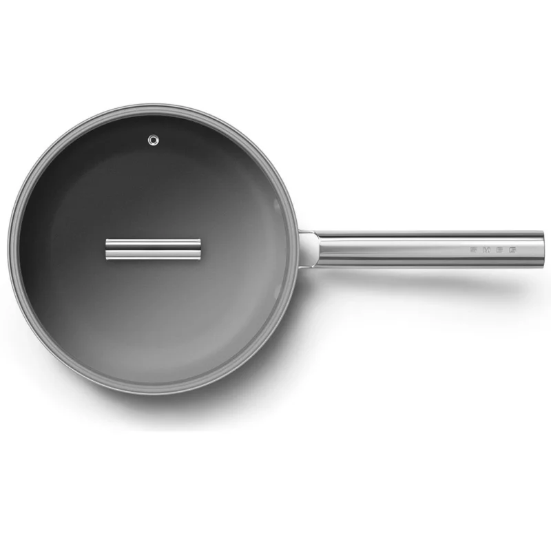Тенджери и тигани Тиган Smeg CKFF2801RDM Червен