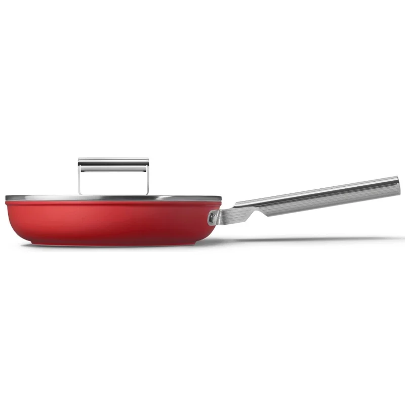 Тенджери и тигани Тиган Smeg CKFF2801RDM Червен