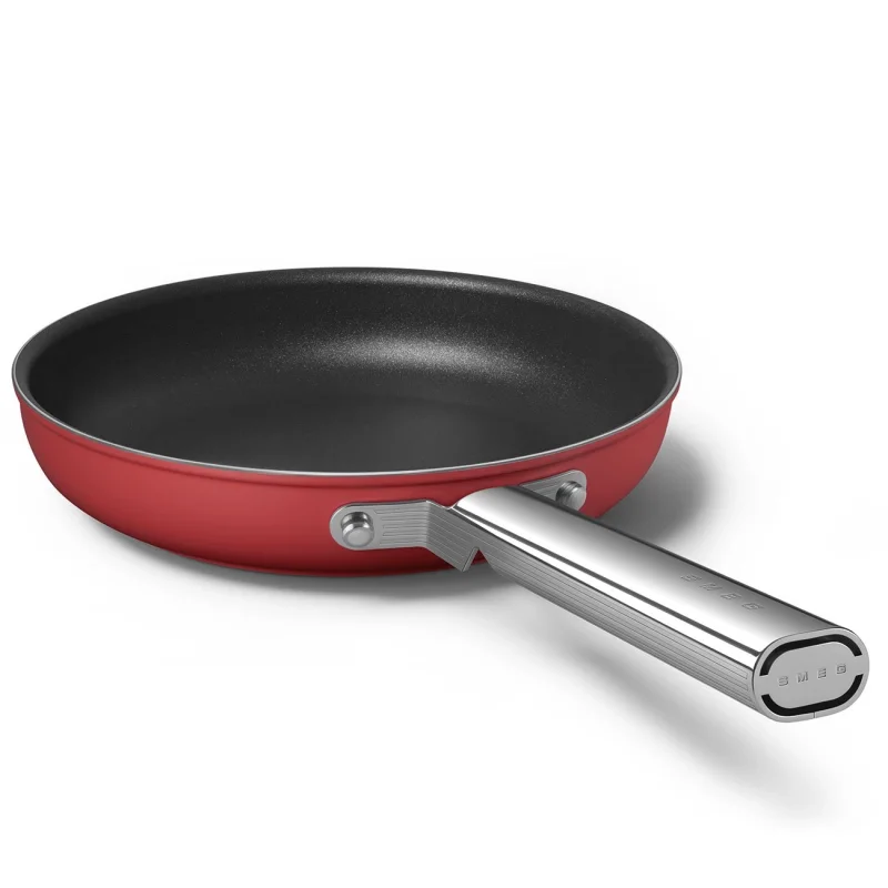 Тенджери и тигани Тиган Smeg CKFF2801RDM Червен