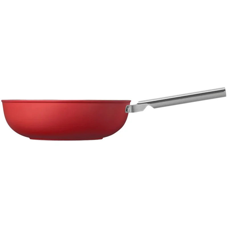 Тенджери и тигани Уок тиган Smeg CKFW3001RDM Червен