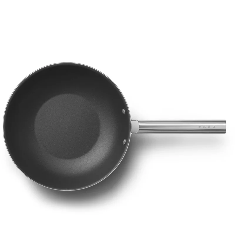 Тенджери и тигани Уок тиган Smeg CKFW3001RDM Червен