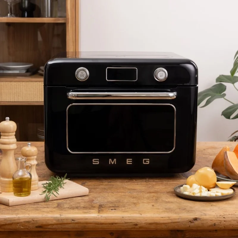 Фурни за вграждане Фурна Smeg COF01BLEU Черна