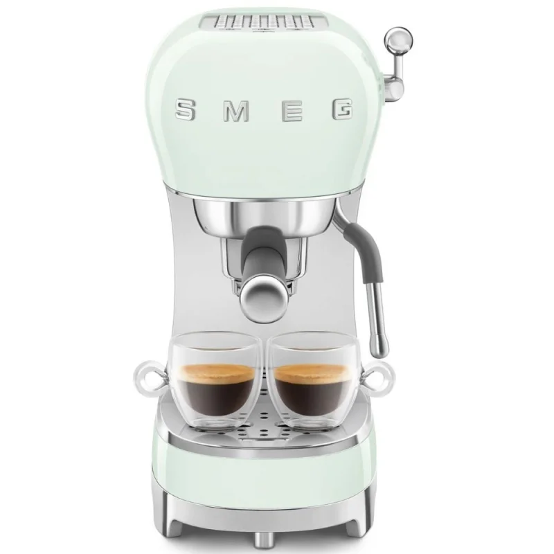 Кафемашини и кафеавтомати Еспресо кафемашина Smeg  ECF02PGEU Пастелно зелена