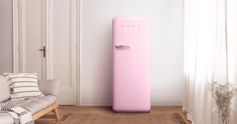 Хладилници с една врата Хладилник Smeg FAB28RPK6