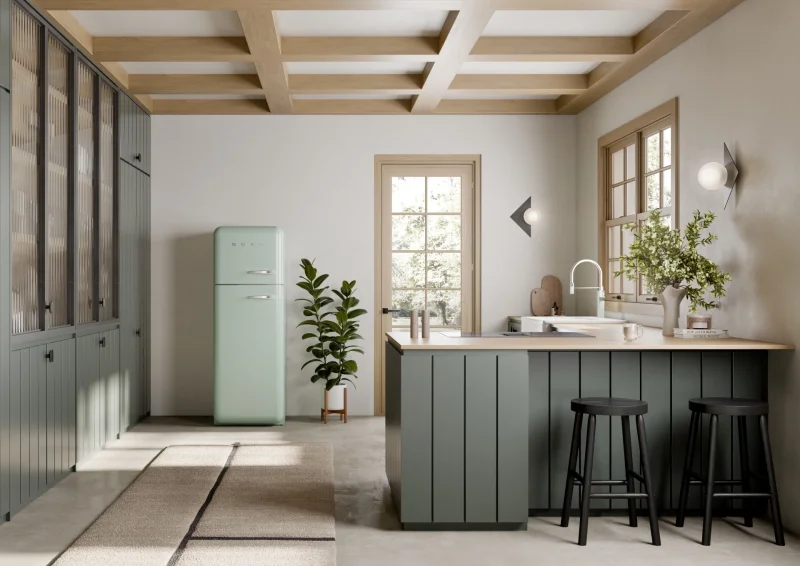 Хладилници с две врати Хладилник с камера Smeg FAB30LPG6