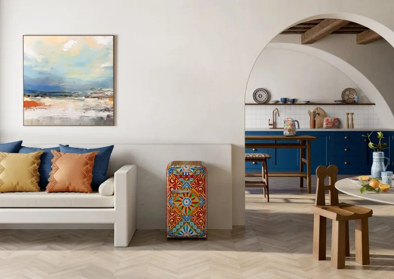 Хладилници с една врата Минибар Smeg FAB5RDGC6 Dolce & Gabbana