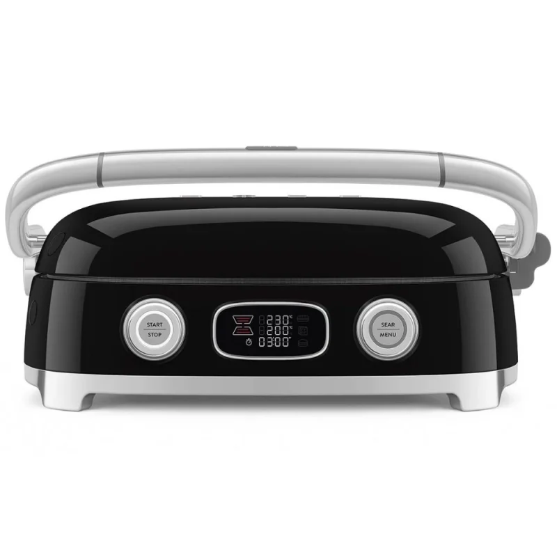 Тостери Многофункционална скара Smeg MGF01BLEU Черна