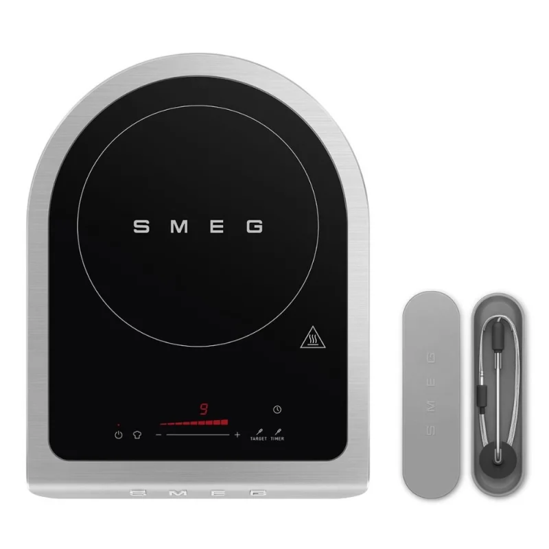 Котлони Преносим индукционен котлон Smeg PIC01EGMEU Изумрудено зелено