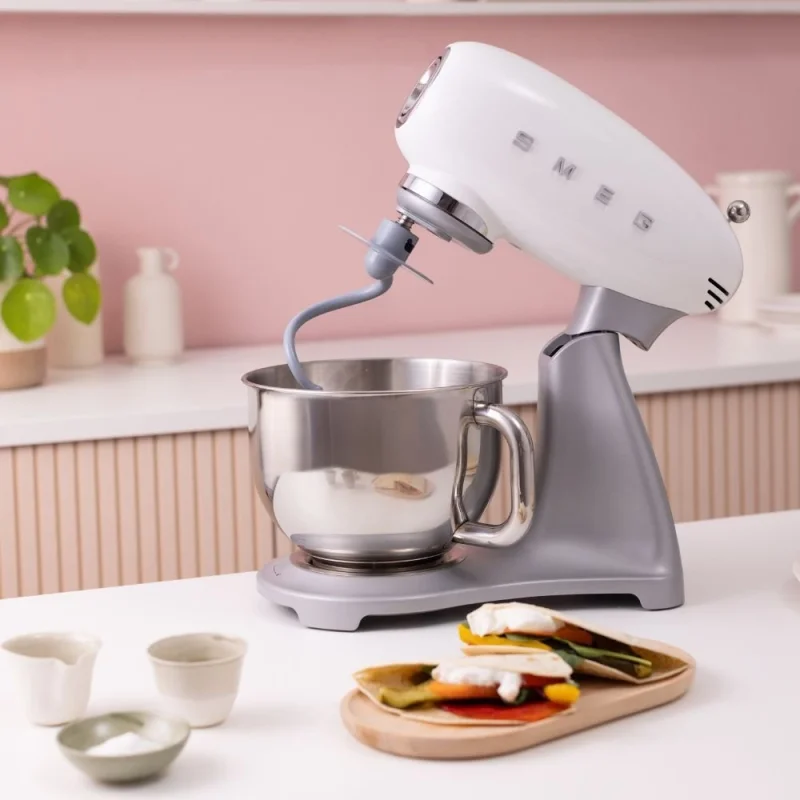 Миксери и пасатори Планетарен миксер Smeg SMF04WHEU Бял