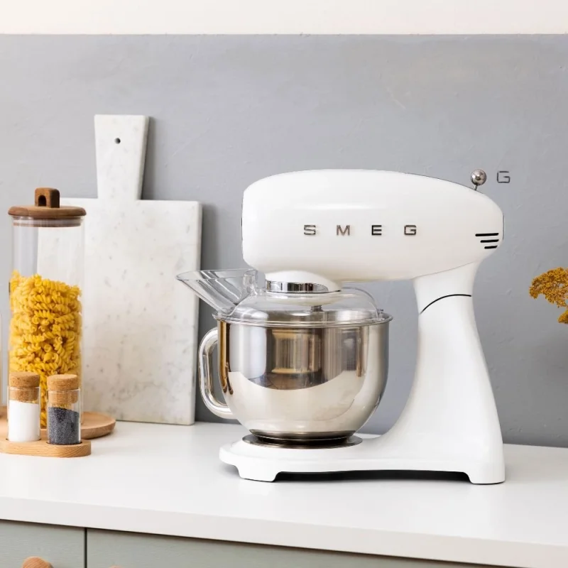 Миксери и пасатори Планетарен миксер Smeg SMF05WHEU Бял