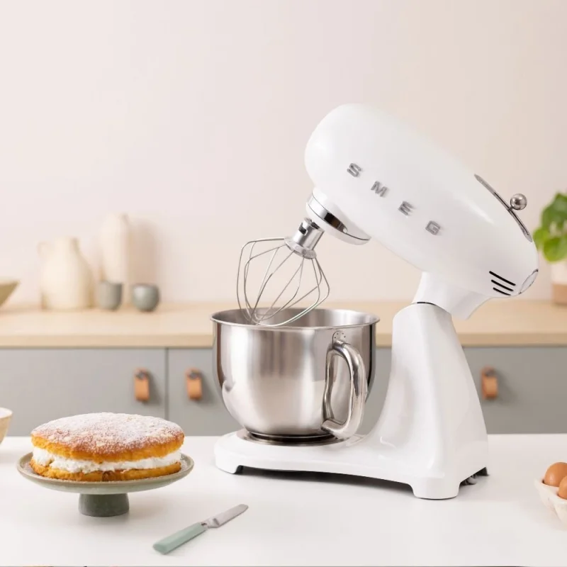 Миксери и пасатори Планетарен миксер Smeg SMF05WHEU Бял