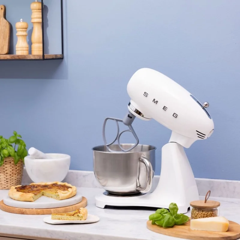 Миксери и пасатори Планетарен миксер Smeg SMF05WHEU Бял