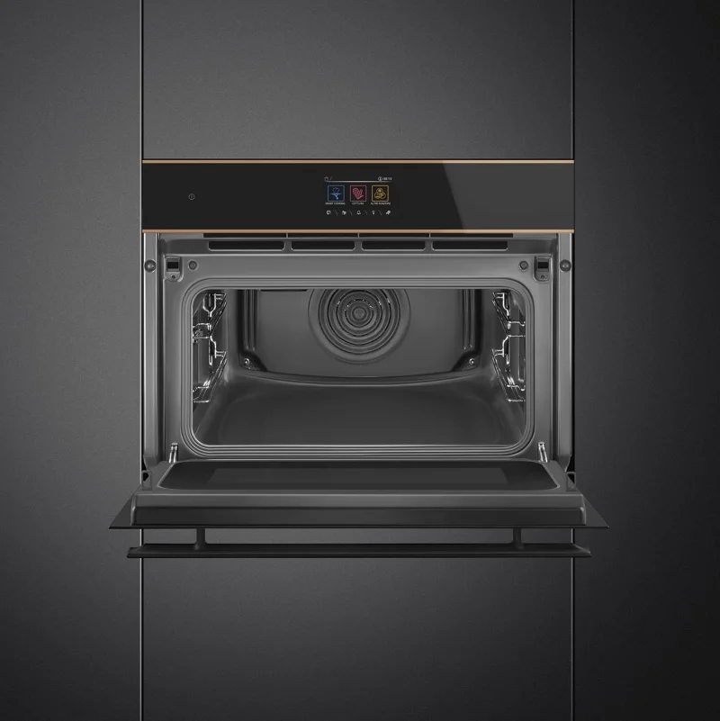 Микровълнови за вграждане Комбинирана микровълнова за вграждане Smeg SO4604M2PNR