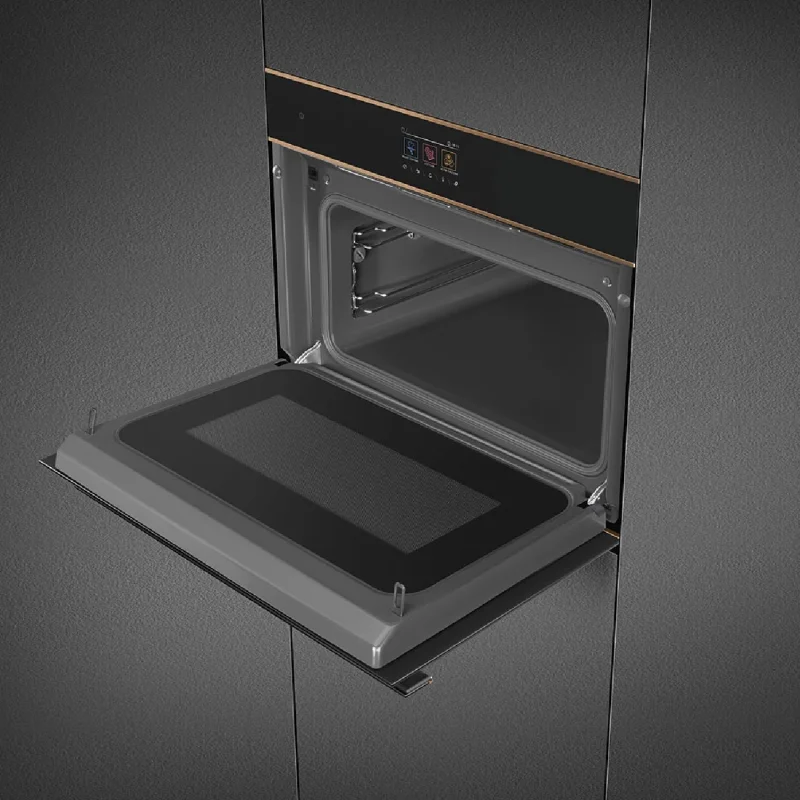 Микровълнови за вграждане Комбинирана микровълнова за вграждане Smeg SO4604M2PNR