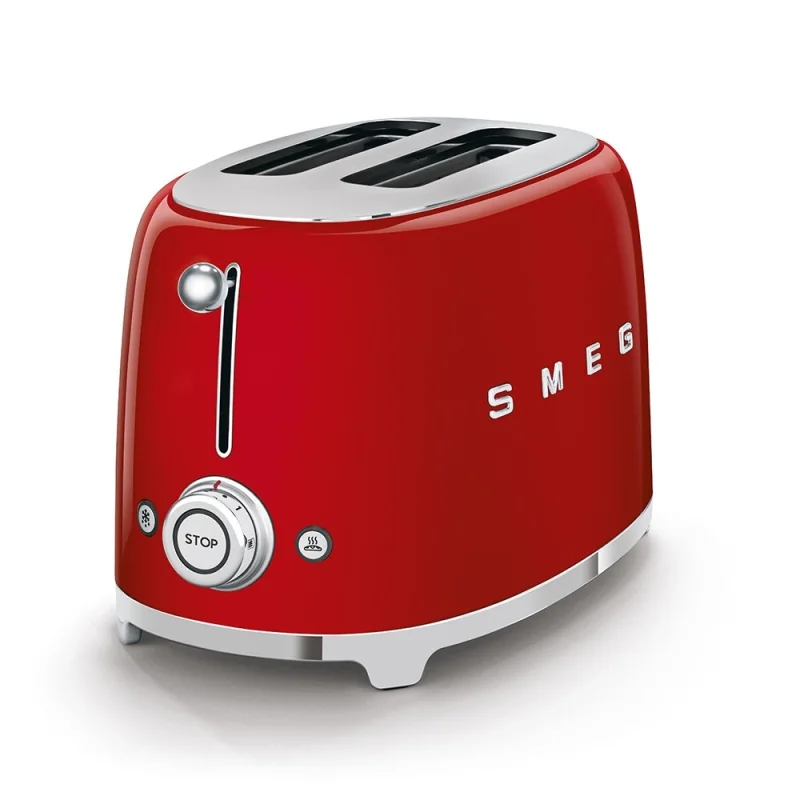 Тостери Тостер Smeg TSF01RDEU Червен